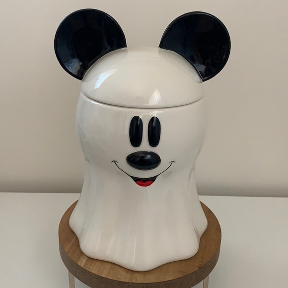 Disney Halloween Other - Disney Halloween Mickey Mouse Ghost Canister With Lid. New.